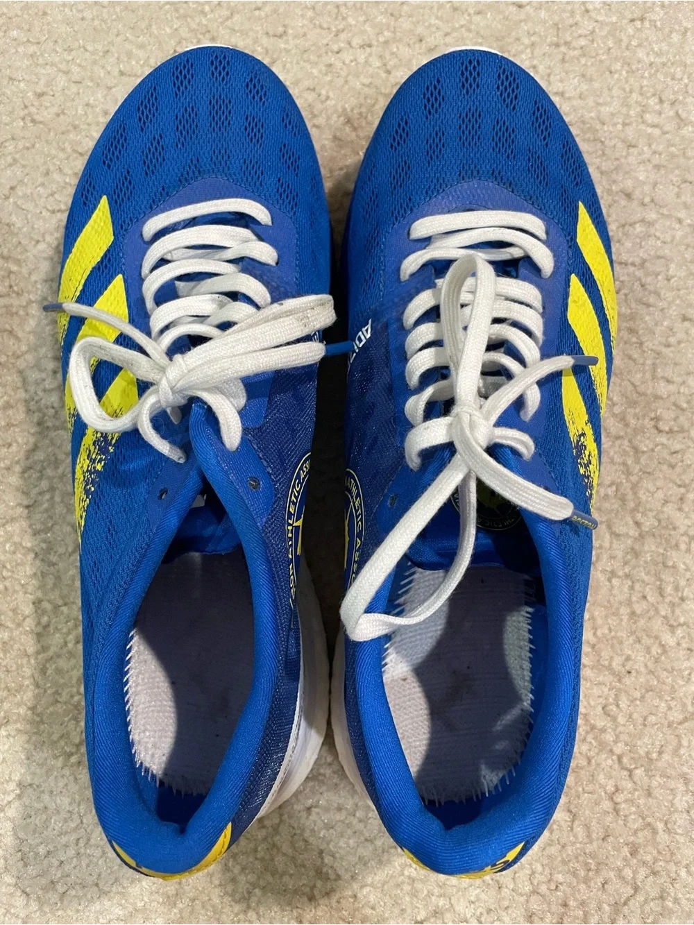 Adidas Adizero Boston 9 Marathon 2021 Edition Men's Running Sneakers Size 8.5